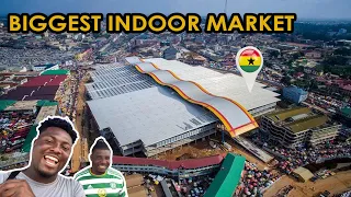 What’s Inside The Biggest Indoor Market In GHANA 🇬🇭