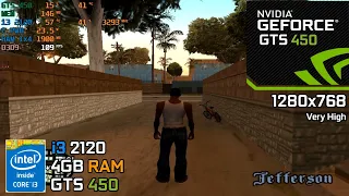 GTA San Andreas | i3 2120 + GTS 450