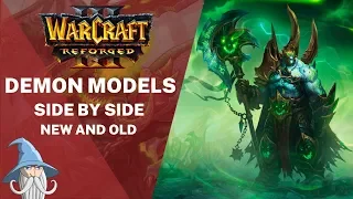 Demon Models Comparison (Reforged vs Classic) | Warcraft 3 Reforged Beta