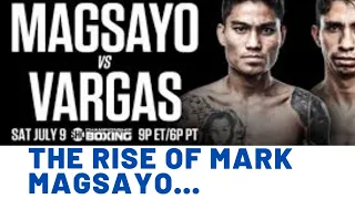 MAGNIFICO!!! MARK MAGSAYO VS REY VARGAS|THE RISE OF MARK MAGSAYO ☝👊