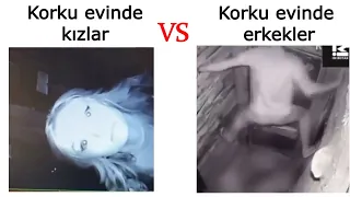 Korku evinde kızlar VS Korku evinde erkekler 2