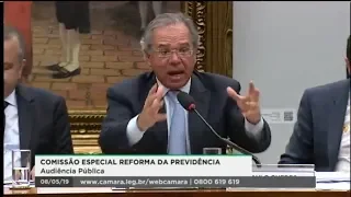 Comissão Especial da Reforma da Previdência - Ministro Paulo Guedes - 08/05/2019 - 17:30