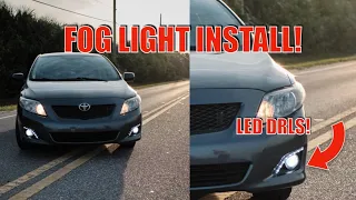 How To Install Fog Lights on a 2009-2013 Toyota Corolla