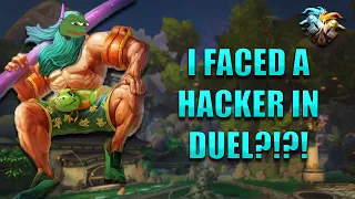 I FOUND A SPEED HACKER IN DUEL..!? - Grandmasters Ranked Duel - SMITE