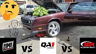 LS SWAPPED 1986 MONTE CARLO SS WHICH SUSPENSION KIT TO BUY?? UMI vs. QA1 vs. BMR