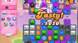 Candy Crush 3233 Key #2 boost only 3 Stars !