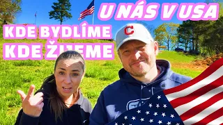 U nás v USA / Kde žijeme/ Kde bydlíme