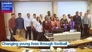 Changing young lives through football | London Business School