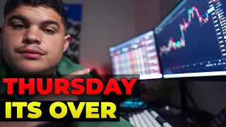 ITS OVER Thursday, This is NEXT for Markets [SPY, QQQ, TSLA, BTC, Stock Market Today]