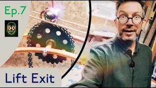 Ep.7 // Lift Exit // Building a Rolling Ball Sculpture