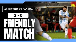 Accuracy Messi, Argentina Vs Panama 2-0 All Goals & Extended Highlights 2023 HD