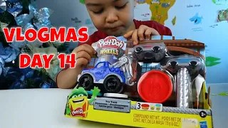 VLOGMAS DAY 14:  Play-doh Wheels Tow Truck | Alex Conrad TV