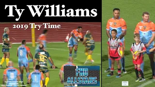 2019 Ty Williams Try ~ Australian NRL Legends v FNQ Allstars @ Barlow Park, Cairns 23-11-19