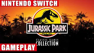 Jurassic Park Classic Games Collection Nintendo Switch Gameplay