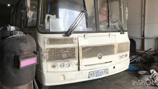 Автобус ПАЗ на 3UZ-FE, двигатель Тойота, СВАП ПАЗ 2020