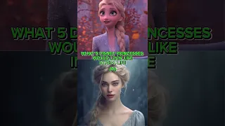 🤯 5 Disney Princesses in real life! (AI)