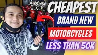 PINAKAMURANG MGA BRAND NEW MOTORCYCLES | Rusi Pricelist