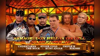 The Story of the One & Only 6 Man Hell in a Cell (Armageddon 2000)