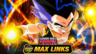 GOOD BANNER UNIT! LEVEL 10 LINKS 100% PHY GOTENKS! (DBZ: Dokkan Battle)