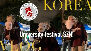 VLOG University Festival Szn!!! || Sogang University || Psy, Ikon, BiBi & More!