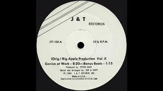 BIG APPLE PRODUCTION Vol. II Bonus Beats * The Latin Rascals * J&T Records JTT102