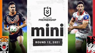 Daine Laurie stars for Wests Tigers against Dragons | Match Mini | Round 12, 2021 | NRL