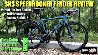 SKS Speedrocker Fender / Mudguard Review: Perfect for Gravel, CX Bikes with Disc Brakes
