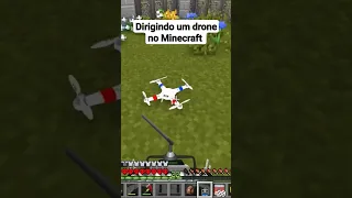 DIRIGINDO DRONE NO MINECRAFT