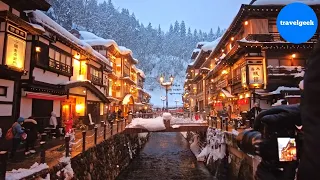 Visiting Japan's Secret Winter Village like "Spirited Away" | Ginzan Onsen