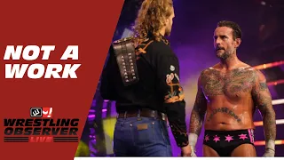 No, the CM Punk promo on Hangman Page wasn't a work: Wrestling Observer Live