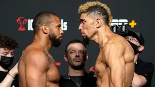 UFC Vegas 38: Weigh-in Faceoffs