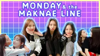 Monday with the maknae line