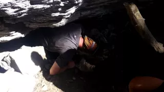 Cave in the marble mountains! - thru hiking the pct 2016