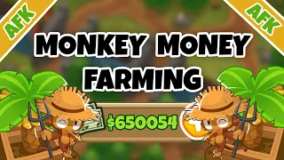 BEST Way To AFK FARM Monkey Money - BTD6