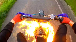 This Bike Is Literally On Fire