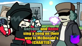 (Charted) Garcello and Annie sing a song to McDonald's | Friday Night Funkin' | ChillRyder