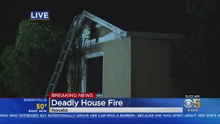 FATAL FIRE: Elderly Woman Dies As Fire Consumes Clutter Novato Home