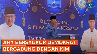 [FULL] Pidato AHY di Bukber Demokrat:  Bersyukur Demokrat Masuk Kubu Prabowo