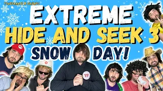 Extreme Hide And Seek 3 - Snow Day! | ToneFrance & Friends