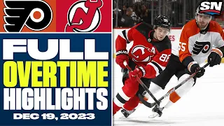 Philadelphia Flyers at New Jersey Devils | FULL Overtime Highlights