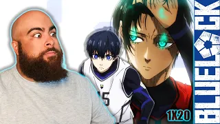 ISAGI VS RIN REMATCH!!! | Blue Lock Episode 20 Reaction