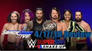 WWE SmackDown 4/17/18 Review || Superstar Shake-Up 2018 Results