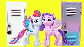 My Little Pony A New Generation DIY Custom Back to School Locker Organization! Pipp and Zipp