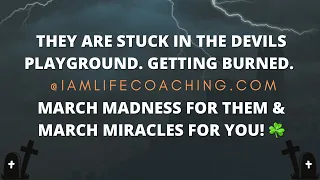 They are stuck in the devils playground. Getting burned. March Madness for them & Miracles for you!