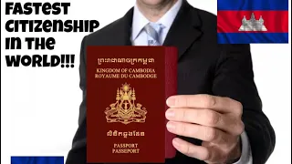 Why you should get Cambodian Citizenship as your 2nd Passport before it’s too late #cambodia