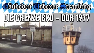 🚧 DIE GRENZE BRD - DDR 1977 BEI HOF 🌲🚧🌳 # 234