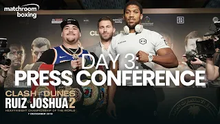 Andy Ruiz vs Anthony Joshua 2 Fight Week | Press Conference (Ep 3) Behind The Scenes