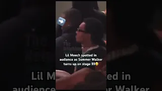 Lil Meech spotted in audience after break up w/ Summer Walker as she turns up on stage