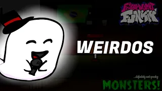 Weirdos - ...definitely not spooky MONSTERS! (Week 1) [Friday Night Funkin Mod]