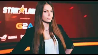 ЭТО ЖЕСТЬ!!! Тоня комментатор Starladder (Матерится в прямом эфире)